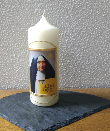 Neu: Kerzen zur Seligsprechung von Clara Fey (c) Bistum Aachen